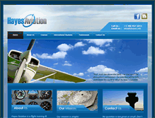 Tablet Screenshot of flyhayes.com
